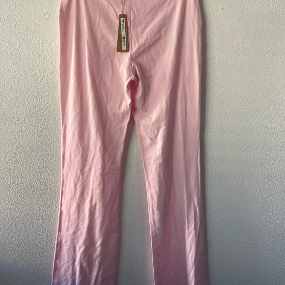 SKIMS Cotton Jersey Heart Cut Out Legging Sz Large BO-PNT-7846 Cherry Blossom - Picture 4 of 6